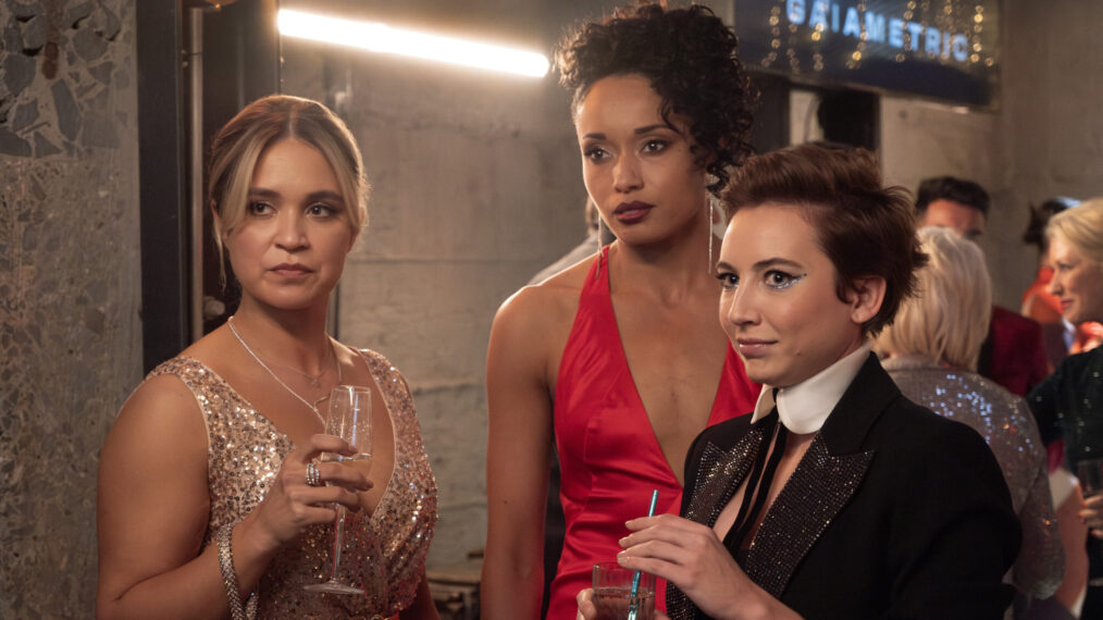 Tuuli Narkle as AFP Liaison Officer Constable Evie Cooper, Olivia Swann as NCIS Special Agent Captain Michelle Mackey, and Mavournee Hazel as Forensic Pathologist Bluebird 'Blue' Gleeson in 'NCIS: Sydney' - Season 1, Episode 7