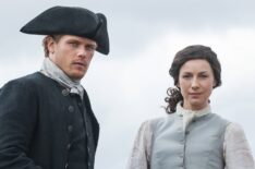 Sam Heughan and Caitriona Balfe in 'Outlander' Season 3