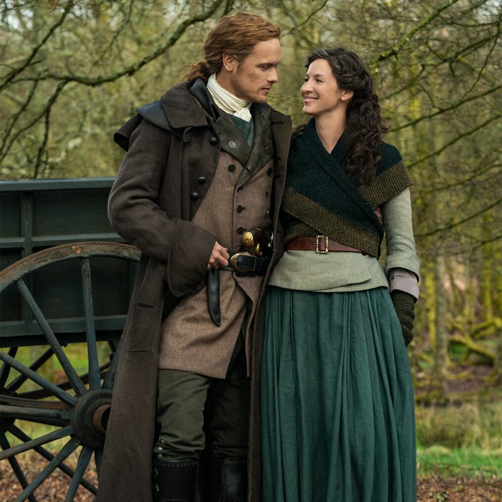 Sam Heughan and Caitriona Balfe for 'Outlander' Season 5