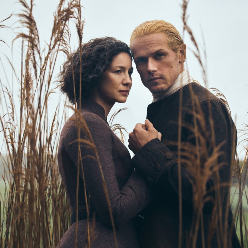 Caitriona Balfe and Sam Heughan for 'Outlander' Season 7