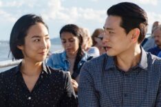 Greta Lee and Teo Yoo in 'Past Lives'