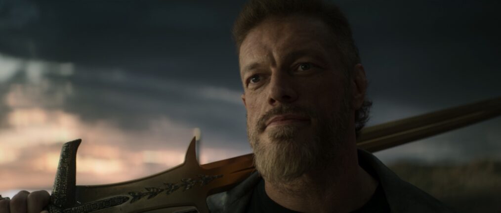 Adam Copeland as Arese in 'Percy Jackson and the Olympians' Season 1 Episode 7