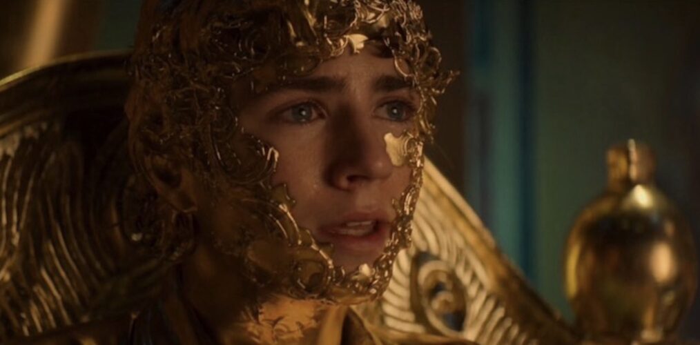 Walker Scobell as Percy in 'Percy Jackson and the Olympians' Season 1 Episode 5 Tunnel of Love scene