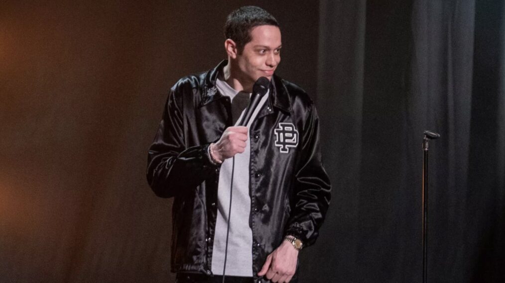 Pete Davidson in his new Netflix special, 'Turbo Fonzarelli'