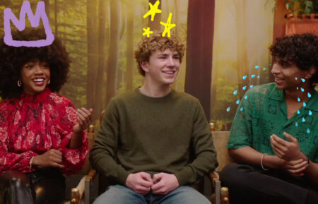 Leah Sava Jeffries, Walker Scobell, and Aryan Simhadri 'Percy Jackson' cast superlatives video