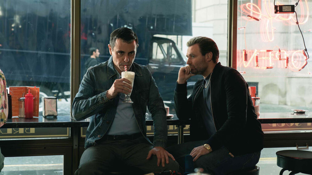 Emun Elliott y James McArdle en 'Sexy Beast'