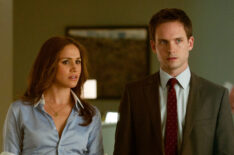 Meghan Markle and Patrick J. Adams for 'Suits'