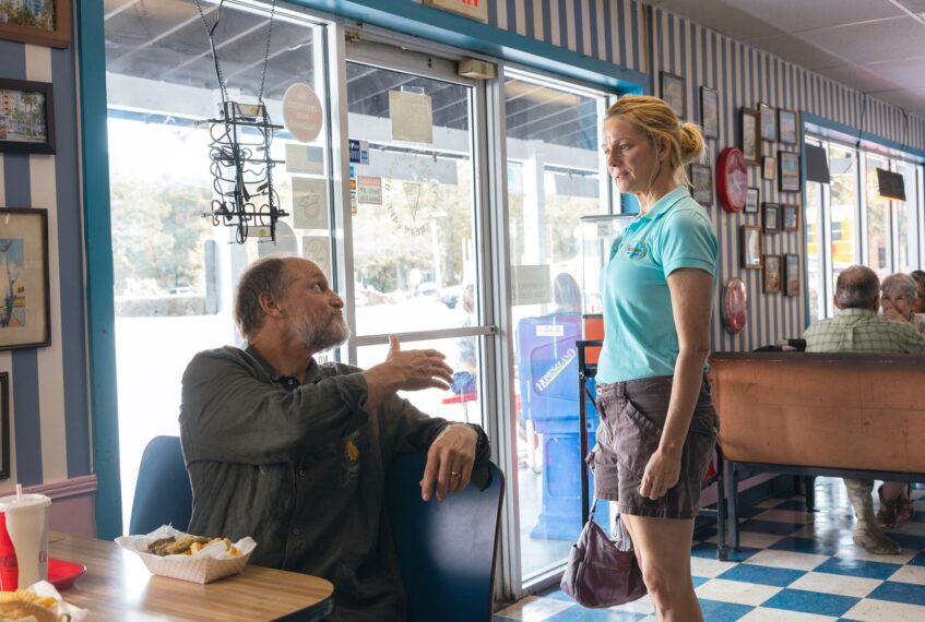 Woody Harrelson and Laura Linney in 'Suncoast' 
