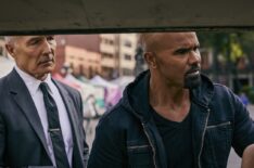 Patrick St. Esprit as Commander Robert Hicks and Shemar Moore as Daniel 'Hondo' Harrelson in 'S.W.A.T.' - Season 7 Premiere - 'The Promise'