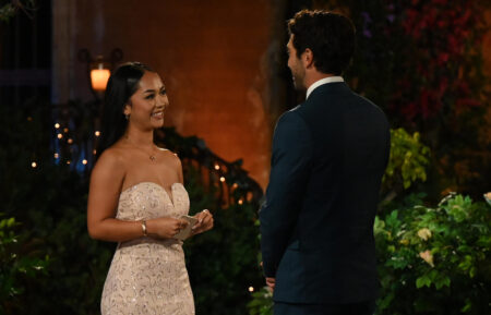 Lea Cayanan and Joey Graziadei in 'The Bachelor' Season 28 premiere