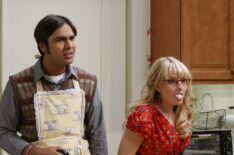 Kunal Nayyar and Melissa Rauch for 'The Big Bang Theory'