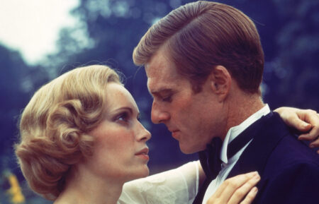 Mia Farrow and Robert Redford in 'The Great Gatsby' - 1974