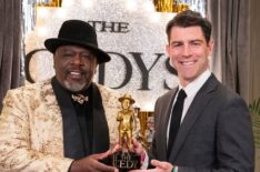 Cedric the Entertainer and Max Greenfield for The CEDY Awards