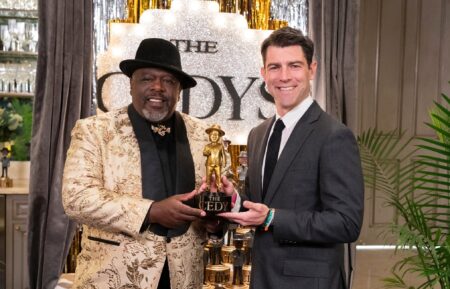Cedric the Entertainer and Max Greenfield for The CEDY Awards