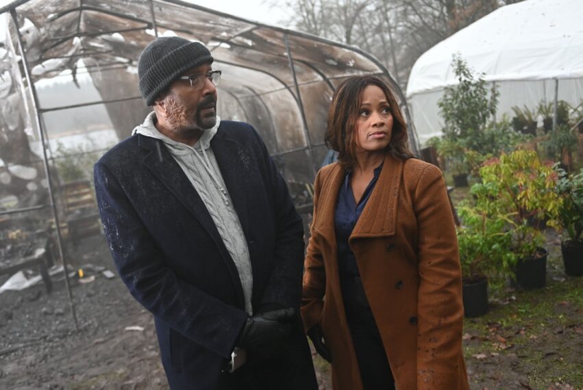 Jesse L. Martin as Alec Mercer and Maahra Hill as Marisa in 'The Irrational' Season 1 Episode 8