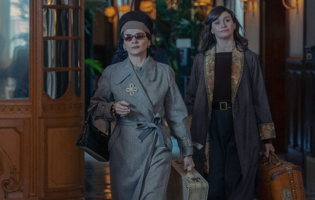 Juliette Binoche and Emily Mortimer in 'The New Look'