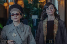 Juliette Binoche and Emily Mortimer in 'The New Look'