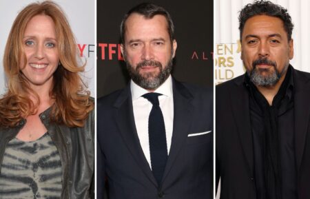 Brooke Smith, James Purefoy, and Felix Solis for 'The Recruit' Season 2