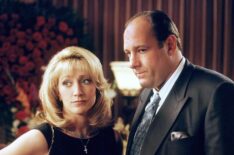Edie Falco and James Gandolfini in 'The Sopranos'