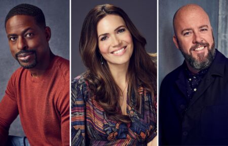 Sterling K. Brown, Mandy Moore, and Chris Sullivan for 'This Is Us'
