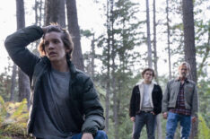 Prestyn Bates as Young Colter Shaw, Matthew Nelson-Mahood as Young Russell Shaw and Lee Tergesen as Ashton Shaw in Tracker - 'Klamath Falls'