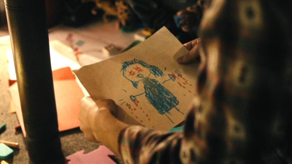 Darwin's drawing from 'True Detective: Night Country' 