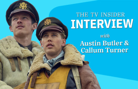 Austin Butler and Callum Turner 'Masters of the Air' Interview for TV Insider