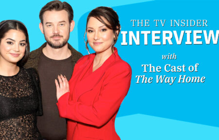 Sadie Laflamme-Snow, Evan Williams, and Chyler Leigh of 'The Way Home'