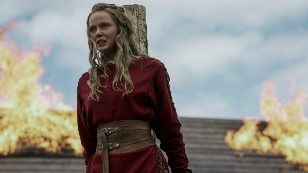 Frida Gustavsson as Freydis Eriksdotter in 'Vikings: Valhalla'