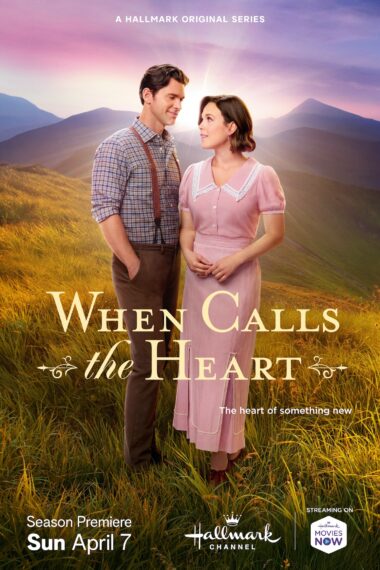 Kevin McGarry and Erin Krakow in the 'When Calls the Heart' Season 11 Poster