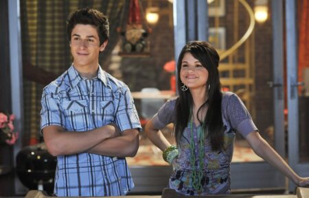 David Henrie and Selena Gomez for 'Wizards of Waverly Place'