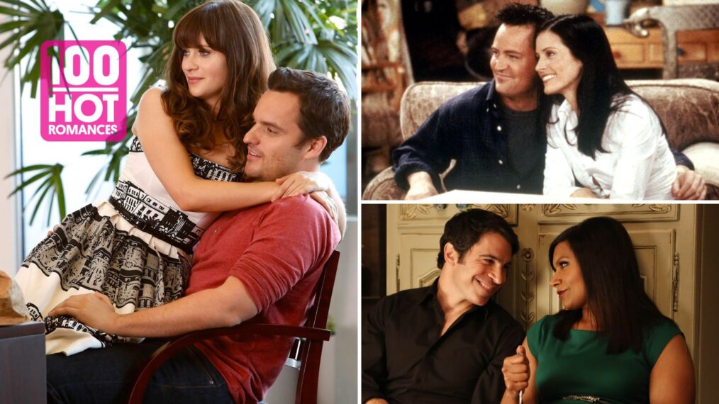 TV's 100 Hottest Romances from 'New Girl,' and 'Friends' to 'The Mindy Project'