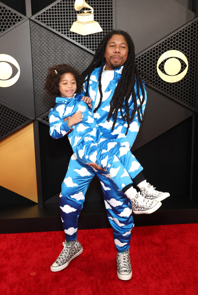 Ani and Uncle Jumbo attend the 66th GRAMMY Awards