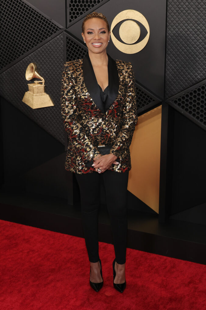 MC Lyte attends the 66th GRAMMY Awards