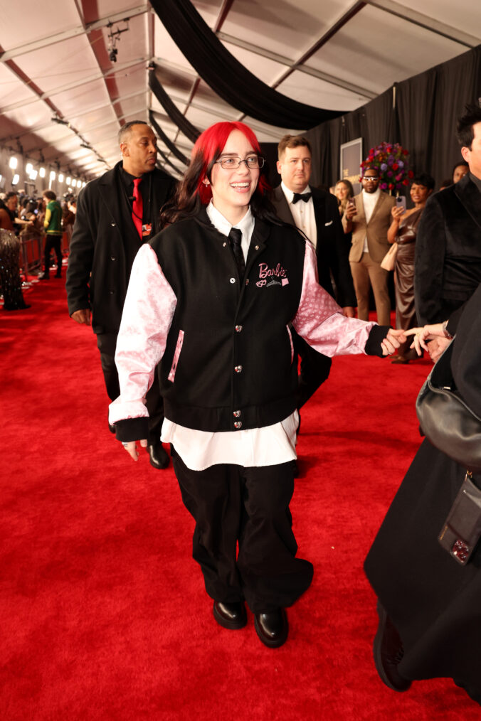 Billie Eilish attends the 66th Grammy Awards