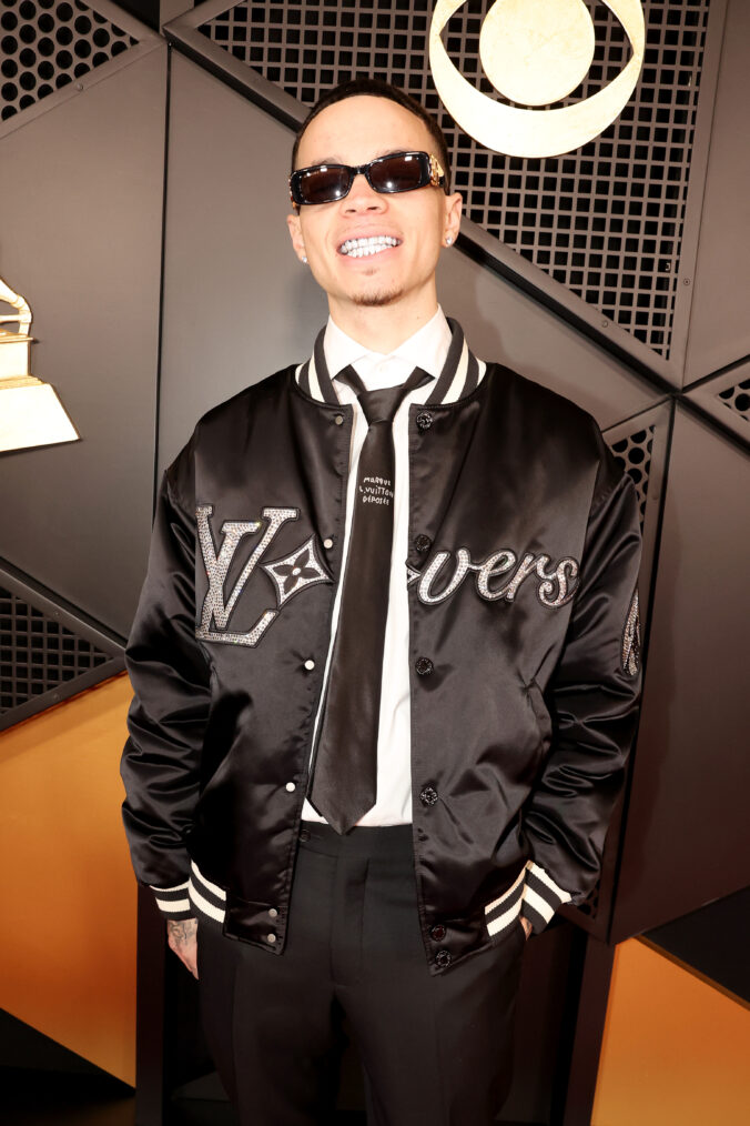 LOS ANGELES, CALIFORNIA - FEBRUARY 04: Lil Mosey attends the 66th GRAMMY Awards at Crypto.com Arena on February 04, 2024 in Los Angeles, California. (Photo by Johnny Nunez/Getty Images for The Recording Academy)