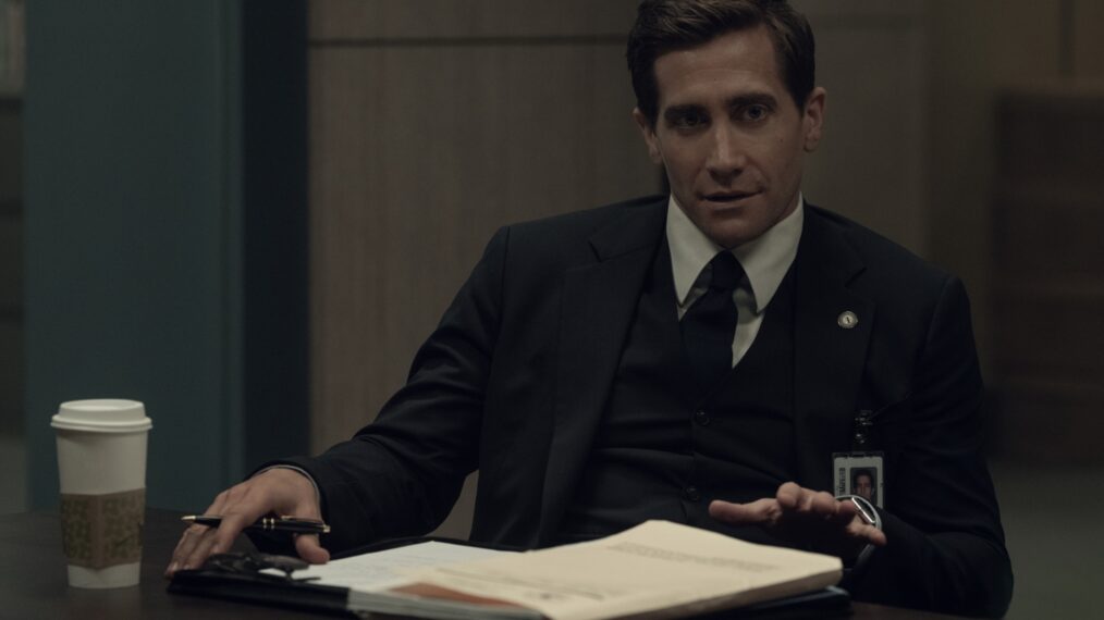 Jake Gyllenhaal as Rusty Sabich in Presumed Innocent