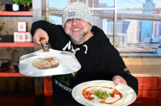Duff Goldman gives a culinary demonstration during the Food Network New York City Wine & Food Festival