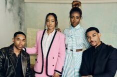 Genius: MLK/X for TV Insider - Aaron Pierre, Kelvin Harrison Jr., Weruche Opia, and Jayme Lawson