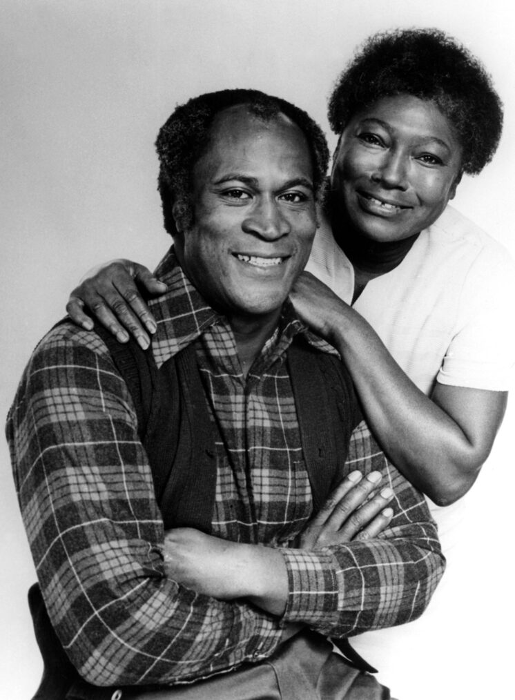 John Amos and Esther Rolle in Good Times