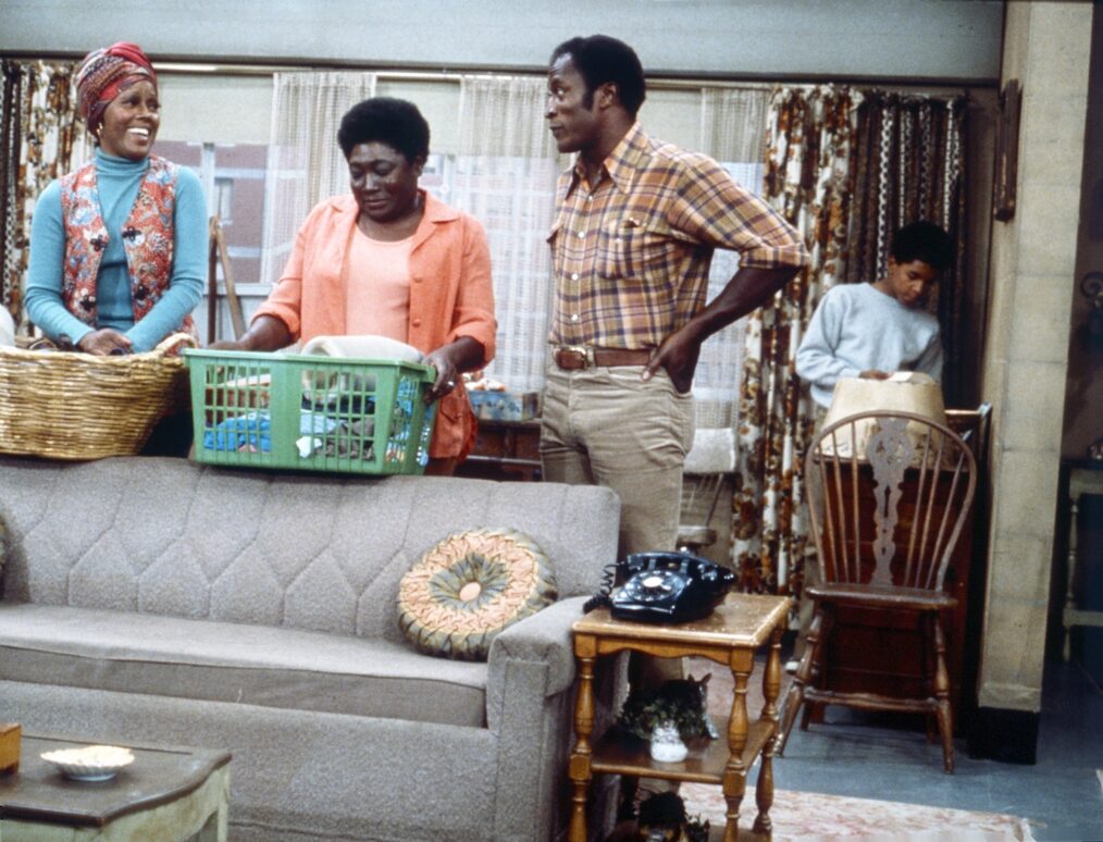 Ja'net DuBois, Esther Rolle, John Amos, Ralph Carter in Good Times