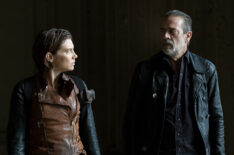 Lauren Cohan as Maggie Rhee, Jeffrey Dean Morgan as Negan - The Walking Dead: Dead City