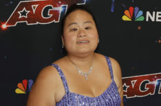 Lavender Darcangelo attends the red carpet for 'America's Got Talent' season 18