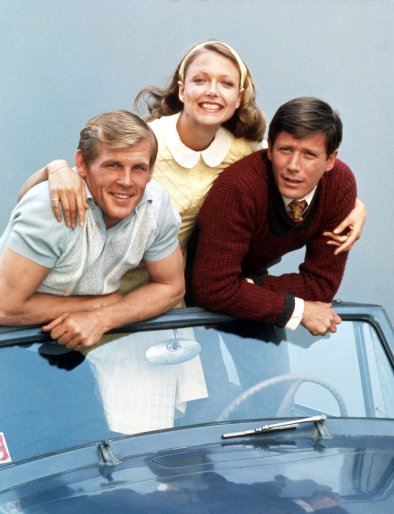 Nick Nolte, Susan Blakely, Peter Strauss in 'Rich Man Poor Man'