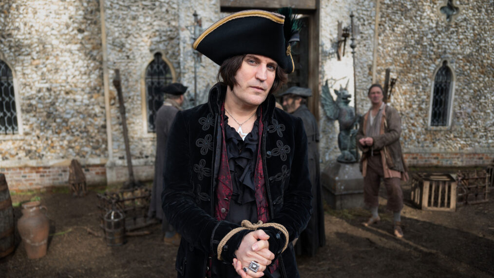 Comic Noel Fielding saddles up as the horse thief of U.K. legend