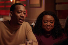 Tyler James Williams and Quinta Brunson in 'Abbott Elementary' Season 2