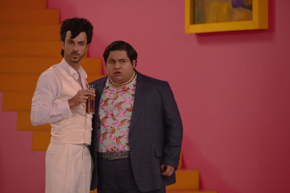 Rafael Cebrián and Fernando Carsa in 'Acapulco' Season 3