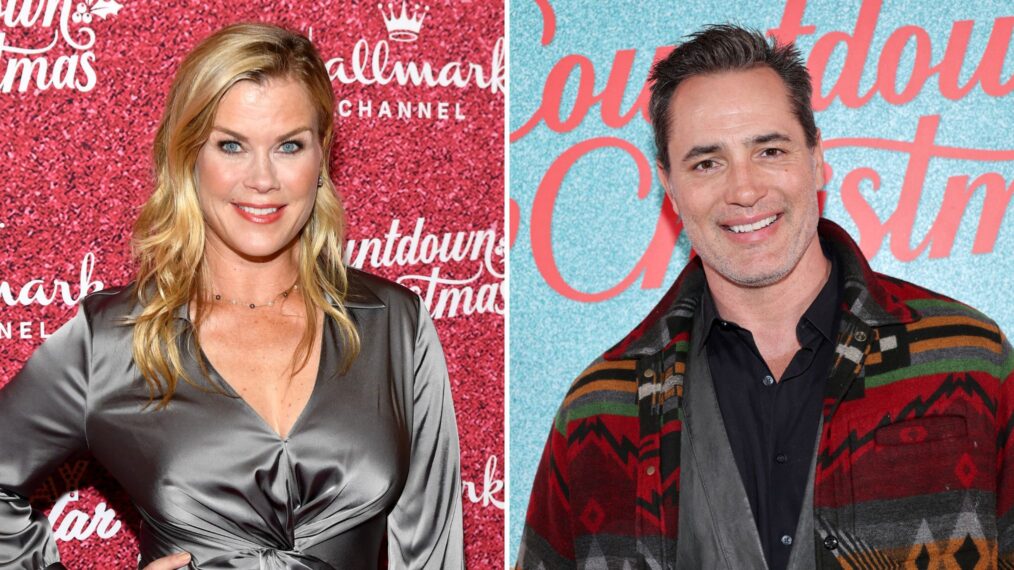Alison Sweeney and Victor Webster
