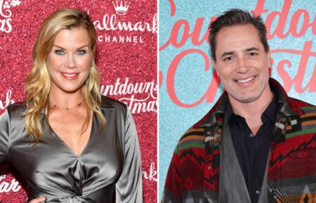 Alison Sweeney and Victor Webster