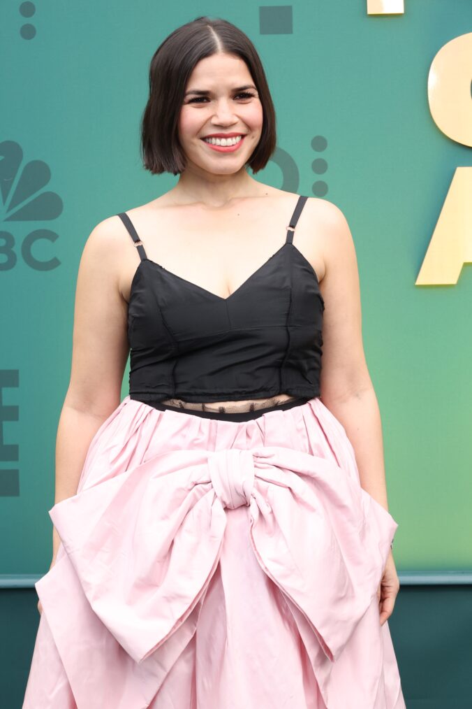 America Ferrera attends the 2024 People's Choice Awards